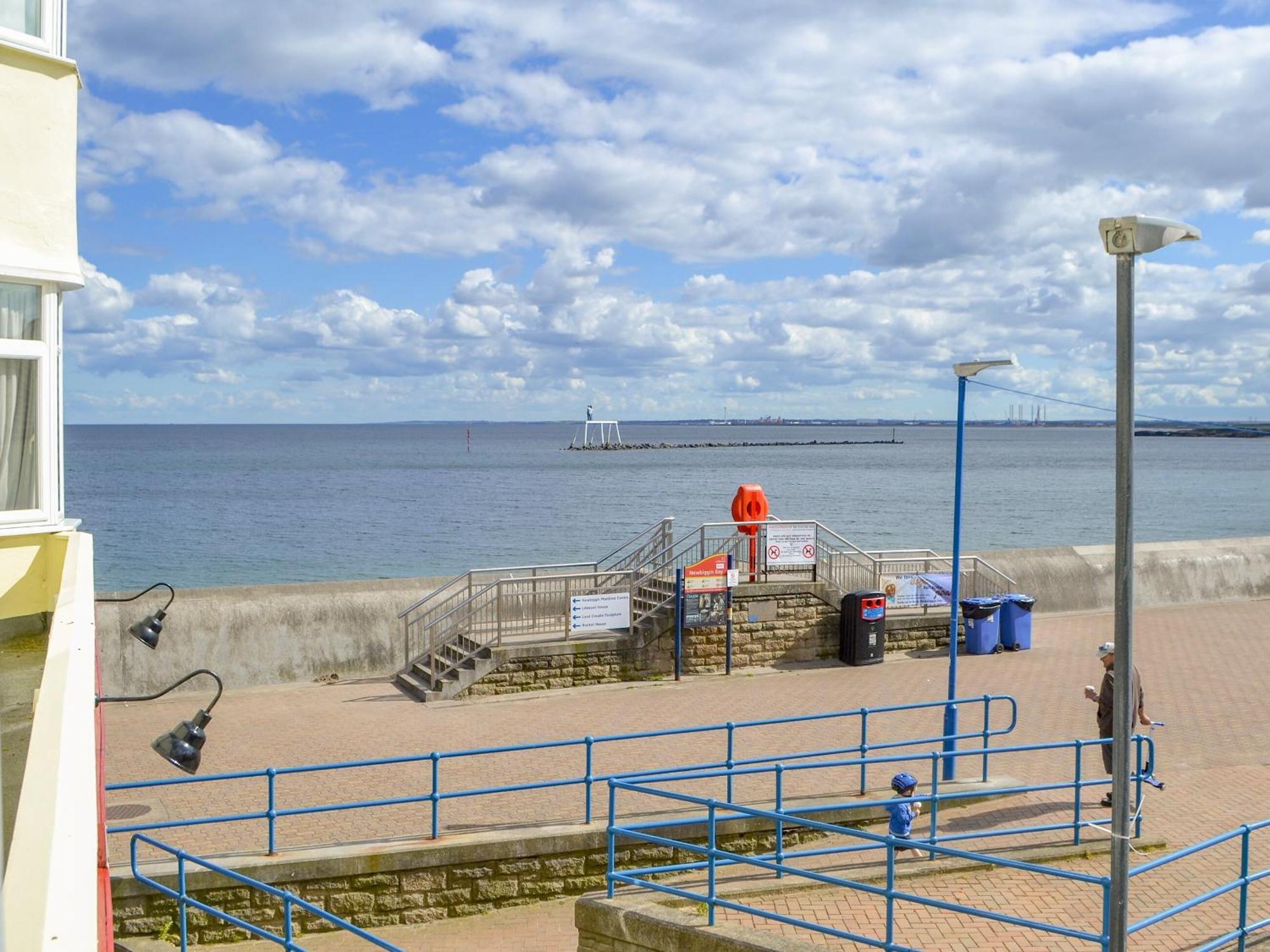 Bertys Beach View Woodhorn Bagian luar foto