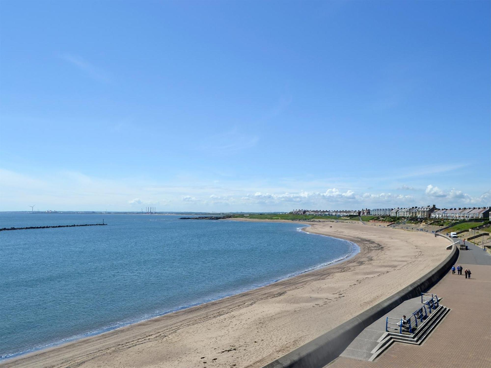 Bertys Beach View Woodhorn Bagian luar foto